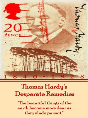 cover image of Desperate Remedies, by Thomas Hardy